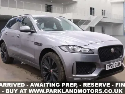 Usado Jaguar F-Pace Chequered Flag 2020 Cinzento SUV