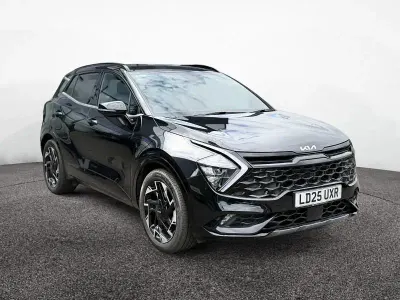 Begagnad Kia Sportage GT-Line 2025 Svart SUV
