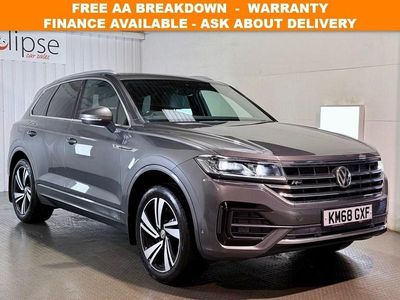 Grey Used 2018 VW Touareg R-line SUV | £26,995 (A bit pricey)