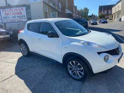 Used Nissan Juke Tekna 110 HP (80 kW) 2013 White SUV