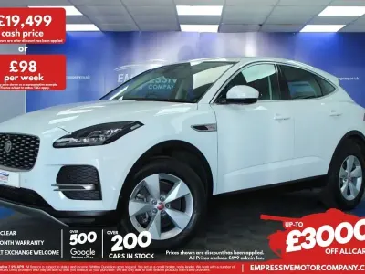 Używany Jaguar E-Pace S 163 KM (119 kW) 2021 Biały SUV