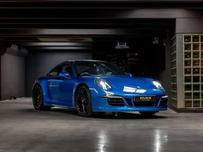 Used Porsche 911 430 HP (316 kW) 2016 Blue Coupe