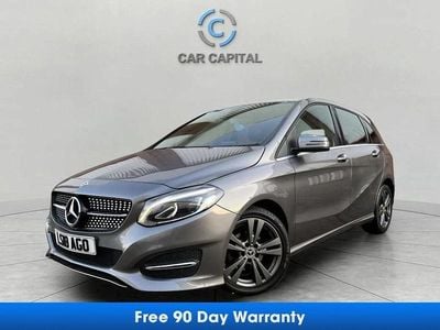 Used Mercedes B180 Exclusive 109 HP (80 kW) 2018 Grey MPV