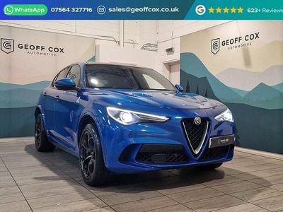 Blue Used 2019 Alfa Romeo Stelvio Quadrifoglio SUV | £32,495 (Good price)