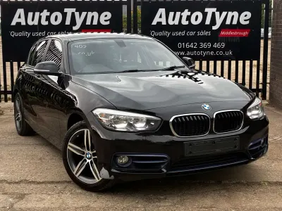 Used BMW 118 Sport Line 2019 Black Hatchback