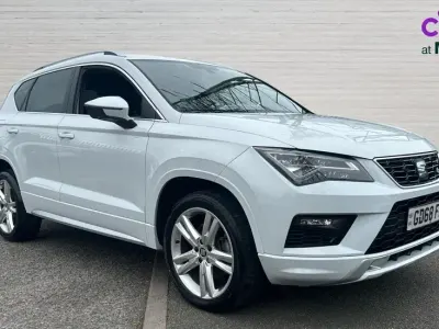 Begagnad Seat Ateca FR 150 HK (110 kW) 2019 Vit SUV