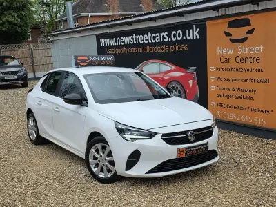 Used Vauxhall Corsa 75 HP (55 kW) 2021 White Hatchback