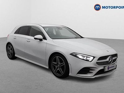 White Used 2020 Mercedes A220 AMG line Hatchback | £18,249 (Fair price)