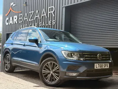 Used VW Tiguan Allspace SE 190 HP (139 kW) 2018 Blue SUV