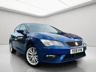 Used Seat Leon SE Dynamic 2018 Blue Hatchback