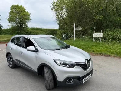 Gebraucht Renault Kadjar Dynamique 110 PS (80 kW) 2015 Silber SUV