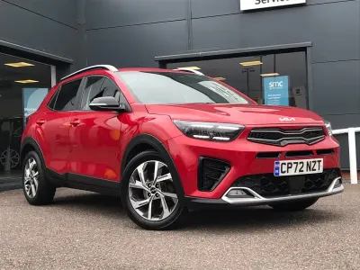Used Kia Stonic GT-Line 118 HP (86 kW) 2023 Red SUV