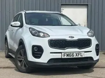 Used Kia Sportage 115 HP (84 kW) 2017 White SUV