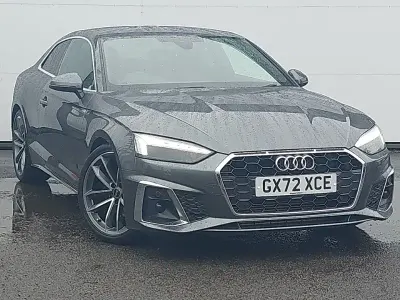 Used Audi A5 S-Line 150 HP (110 kW) 2022 Grey Coupe