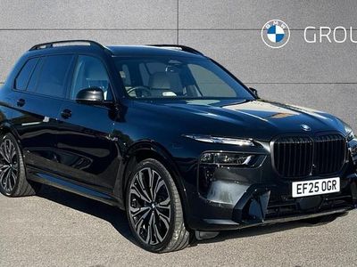 Black Used 2025 BMW X7 M Sport SUV | £84,991 (Expensive)