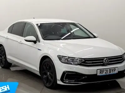 Used VW Passat GTE 218 HP (160 kW) 2021 White Sedan