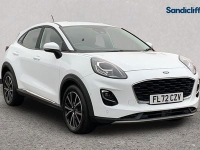 White Used 2022 Ford Puma Hatchback | £13,075 (Good price)