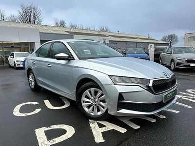 Brilliant silver metallic Used 2024 Skoda Octavia SE Technology Hatchback | £17,495 (Fair price)