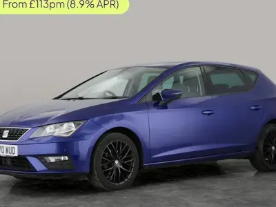Used Seat Leon SE Dynamic 116 HP (85 kW) 2020 Blue Hatchback