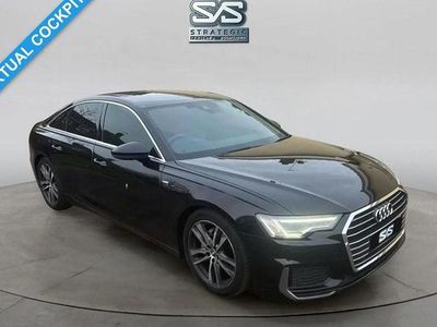 Used Audi A6 S-Line 204 HP (150 kW) 2018 Black Sedan