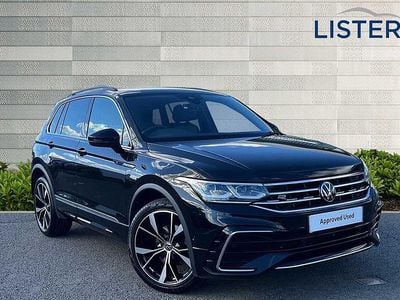 Black Used 2024 VW Tiguan R-line SUV | £25,961 (Good price)