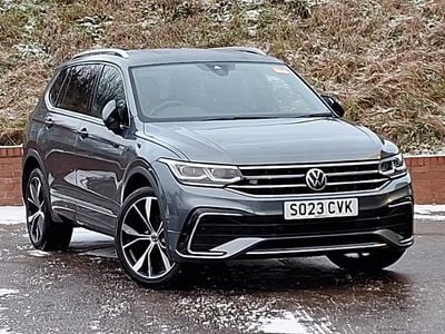 Used VW Tiguan Allspace R-line 150 HP (110 kW) 2023 Grey SUV