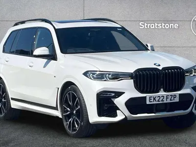 Used BMW X7 M Sport 340 HP (250 kW) 2022 White SUV