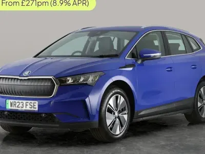 Usado Skoda Enyaq iV ecoSuite 150 kW (204 HP) 2023 Azul SUV