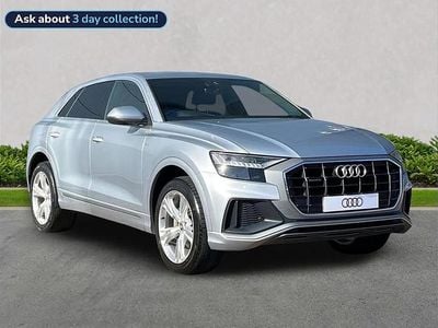 Used Audi Q8 S-Line 286 HP (210 kW) 2020 Silver SUV