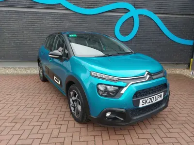 Used Citroën C3 Flair 82 HP (60 kW) 2020 Blue Hatchback