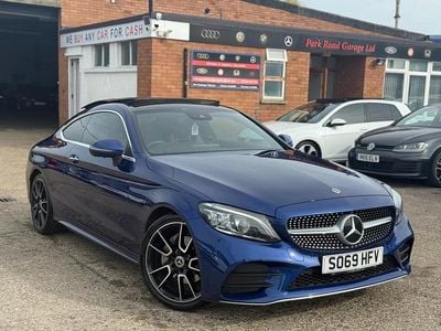 Used Mercedes C220 AMG Line Premium Plus 2020 Blue Coupe