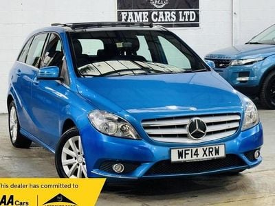 Used Mercedes B180 SE 109 HP (80 kW) 2014 Blue MPV