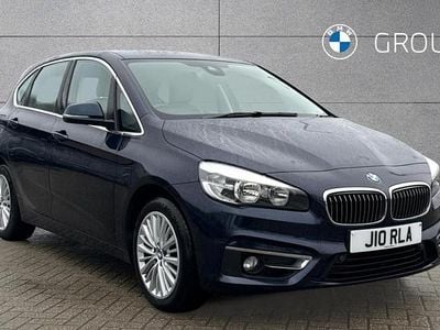 Used BMW 218 Active Tourer Luxury Line 134 HP (98 kW) 2017 Blue MPV