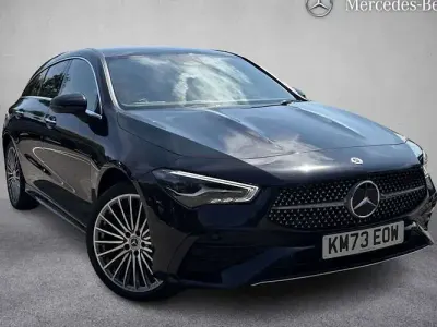 Used Mercedes E250 AMG line 218 HP (160 kW) 2023 Black Estate
