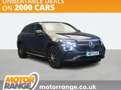 Used Mercedes EQC400 AMG line 300 kW (408 HP) 2022 Grey SUV