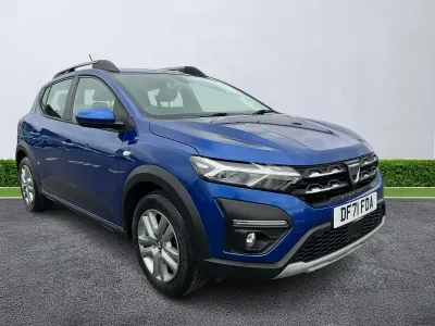 Begagnad Dacia Sandero Comfort 2021 Blå Halvkombi