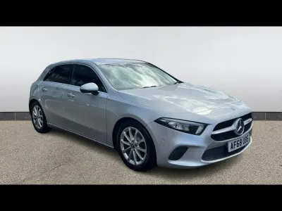 Begagnad Mercedes A180 Premium 2018 Silver Halvkombi