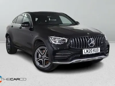 Used Mercedes GLC43 AMG AMG 390 HP (286 kW) 2020 Black Coupe