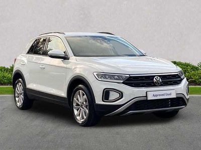 White Used 2025 VW T-Roc Match SUV | £24,999 (Fair price)