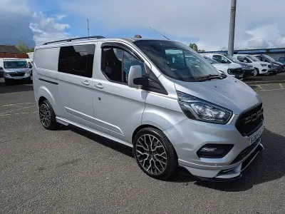 Used Ford Transit Custom Limited 130 HP (95 kW) 2020 Silver Van