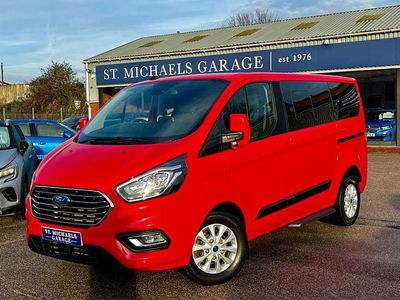 Red Used 2022 Ford Tourneo Custom Zetec Van | £26,995 (Expensive)