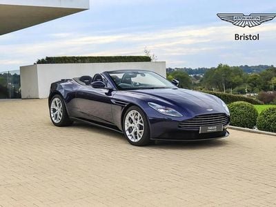 Used Aston Martin DB11 502 HP (369 kW) 2018 Blue Cabriolet