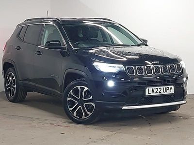 Black Used 2022 Jeep Compass Limited SUV | £16,998 (Fair price)