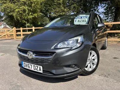Used Vauxhall Corsa Design Edition 90 HP (66 kW) 2018 Grey Hatchback
