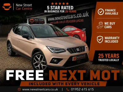 Used Seat Arona XCELLENCE Lux 115 HP (84 kW) 2018 Gold SUV