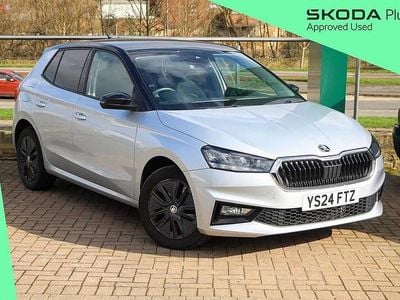 Used Skoda Fabia Colour Edition 113 HP (83 kW) 2024 Brilliant silver metallic black magic pearl effect Hatchback