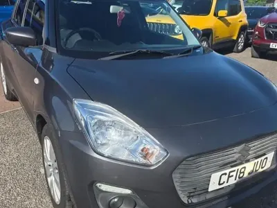 Begagnad Suzuki Swift SZ-T 111 HK (81 kW) 2018 Grå Halvkombi