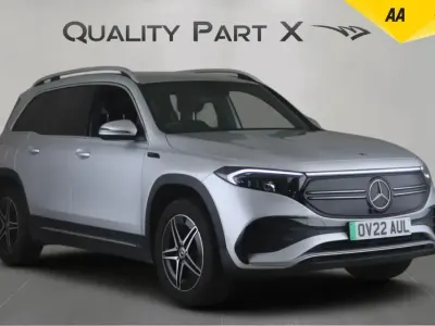 Used Mercedes EQB350 AMG line 214 kW (292 HP) 2022 Silver SUV