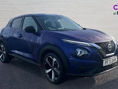 Used Nissan Juke Tekna 114 HP (83 kW) 2021 Blue SUV