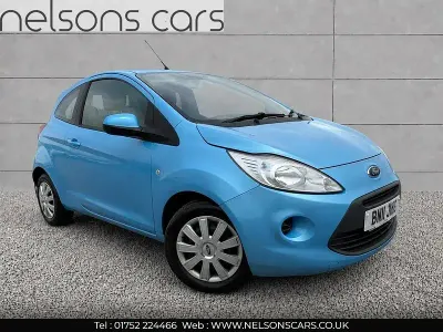 Used Ford Ka 69 HP (50 kW) 2010 Blue Hatchback